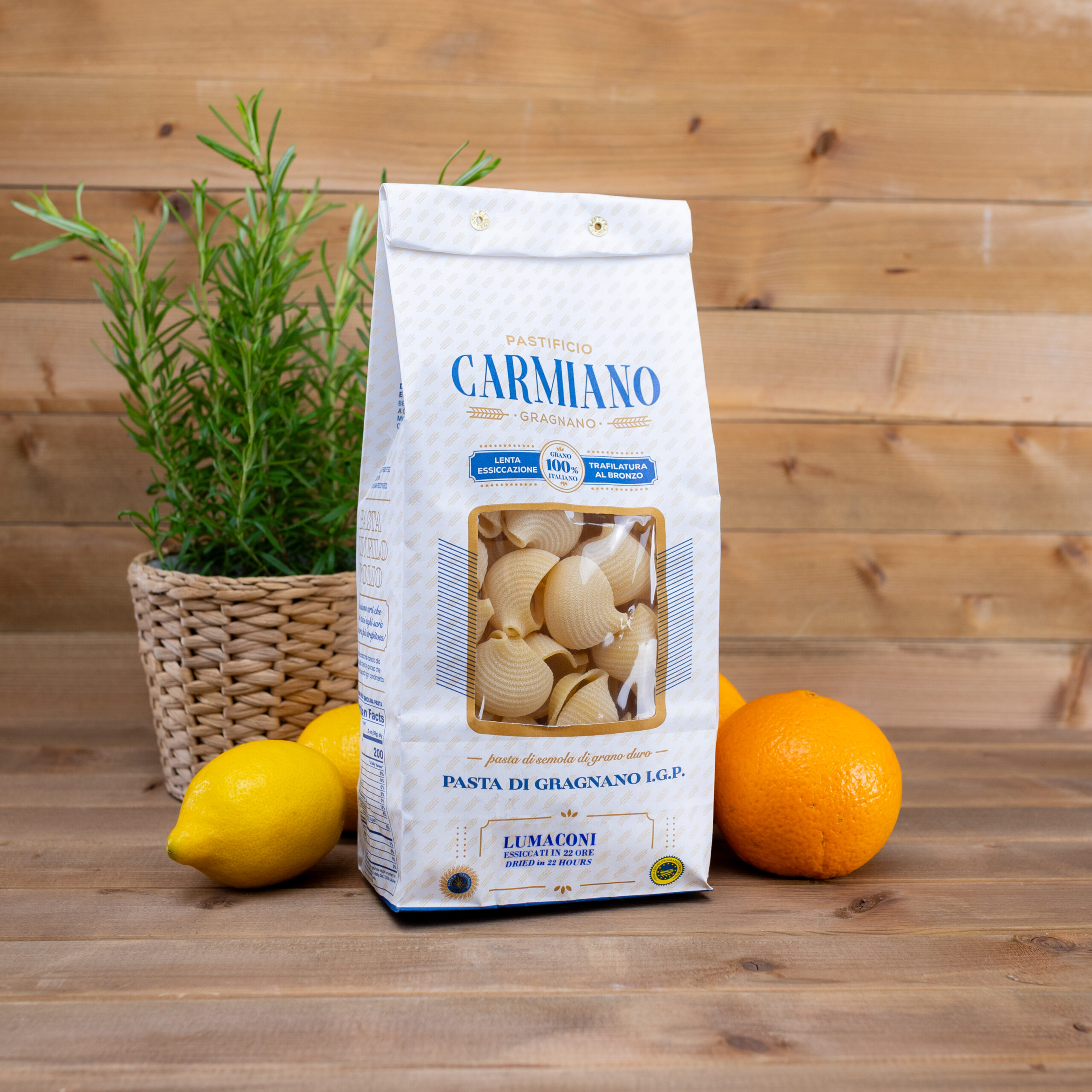 Makaron Lumaconi IGP 500g Carmiano
