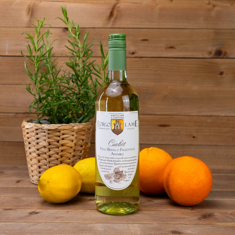 Wino półslodkie musujące "Ciabot" Antiche Cantine Borgo Lame