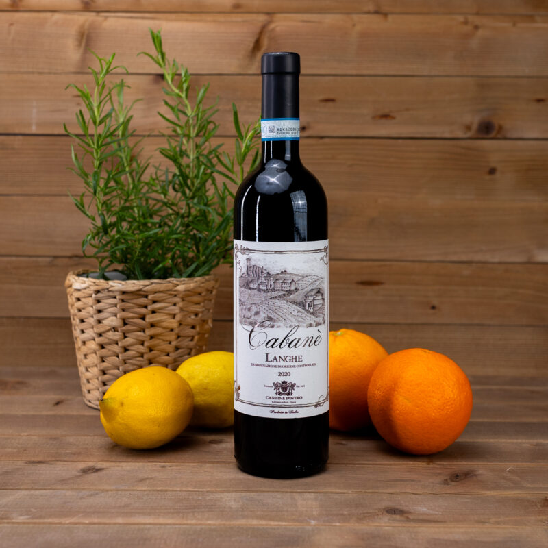 Cabane' Langhe DOC 750ml Cantine Fratelli Povero
