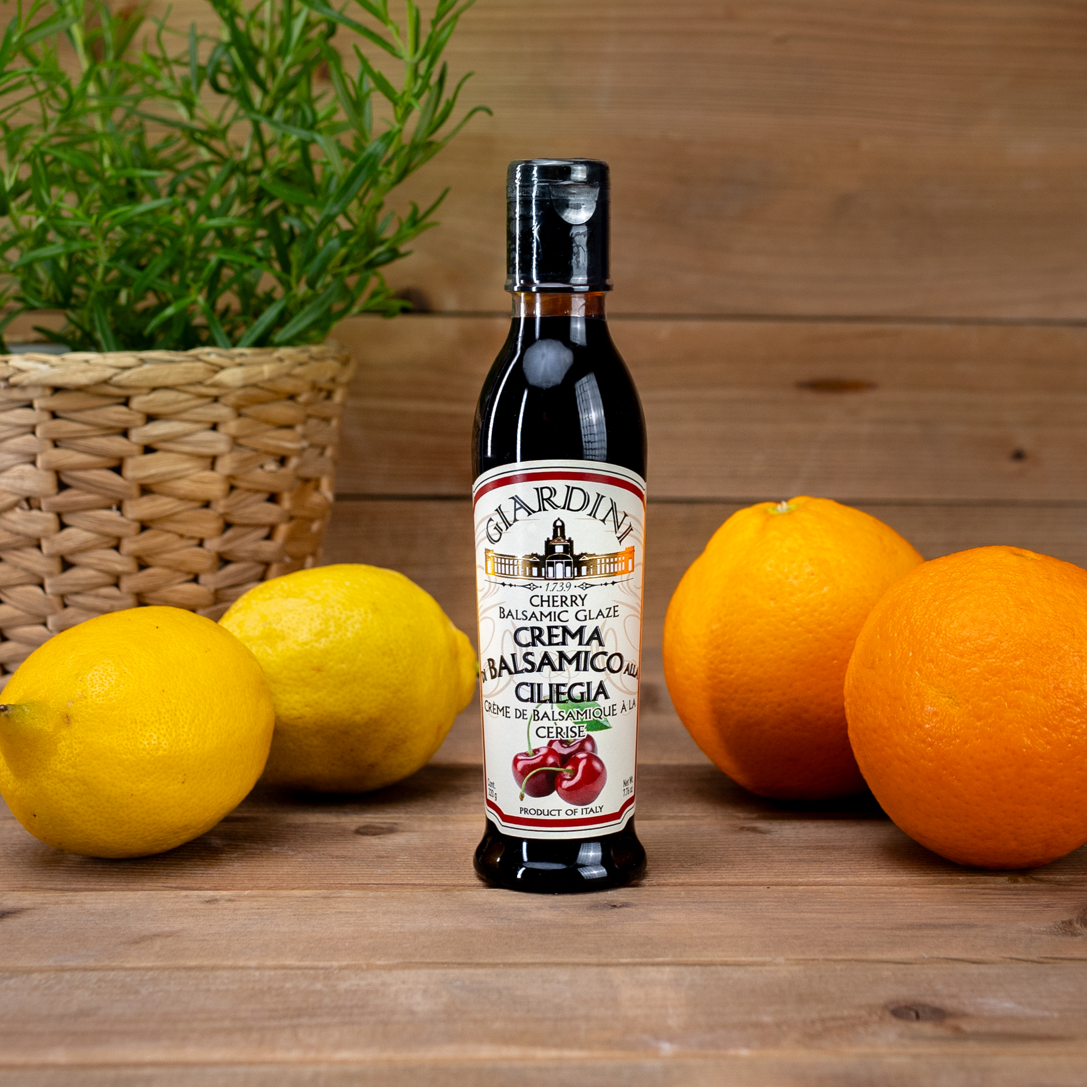 Krem balsamiczny z wiśnią 220g Acetaia Leonardi