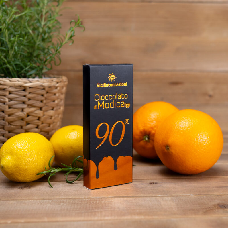 Czekolada z Modica IGP 90% 100g Siciliatentazioni
