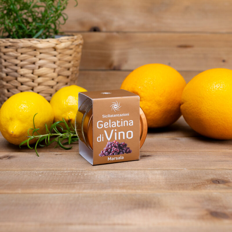 Galaretka z wina Marsala 115g Siciliatentazioni