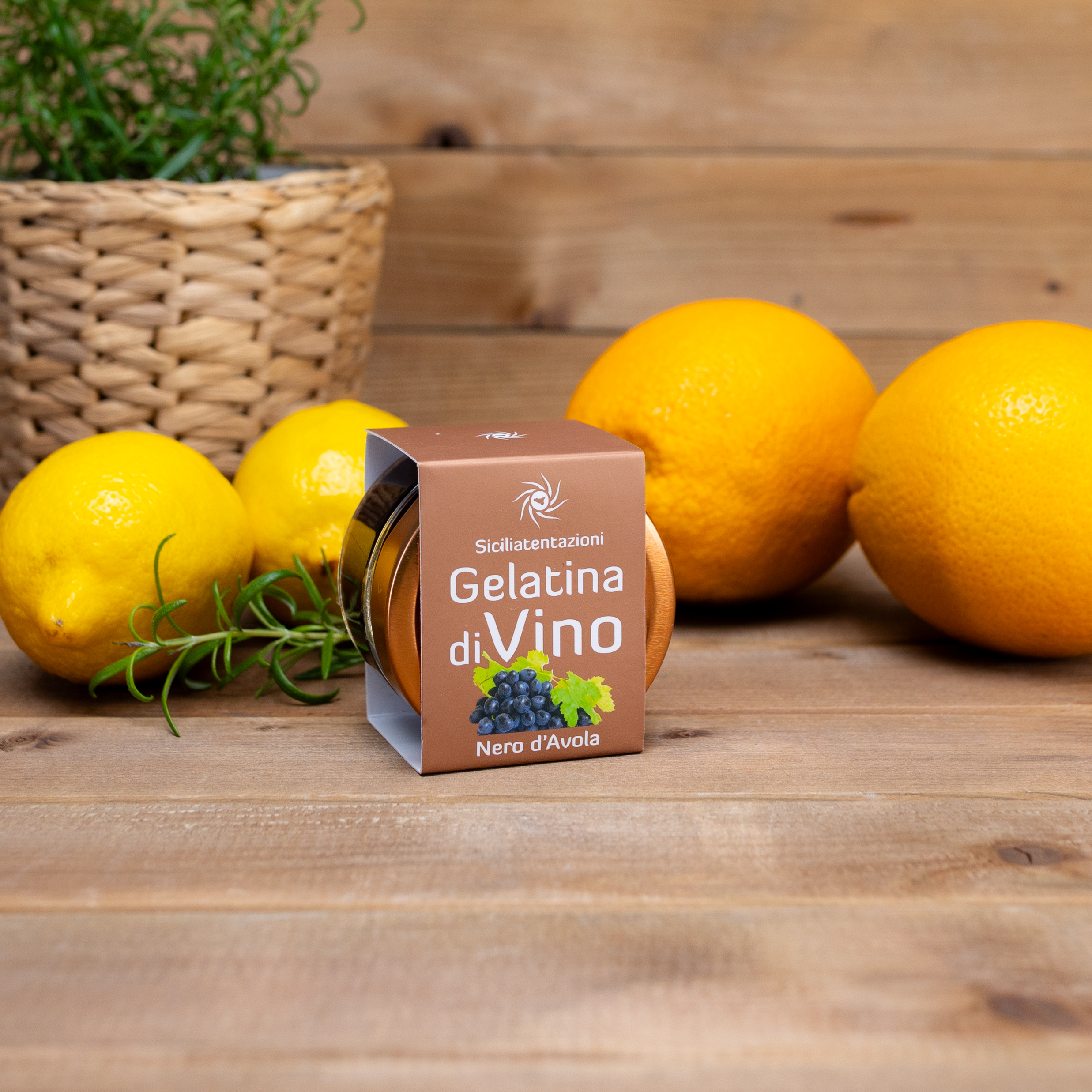 Galaretka z wina Nero d’Avola 115g Siciliatentazioni