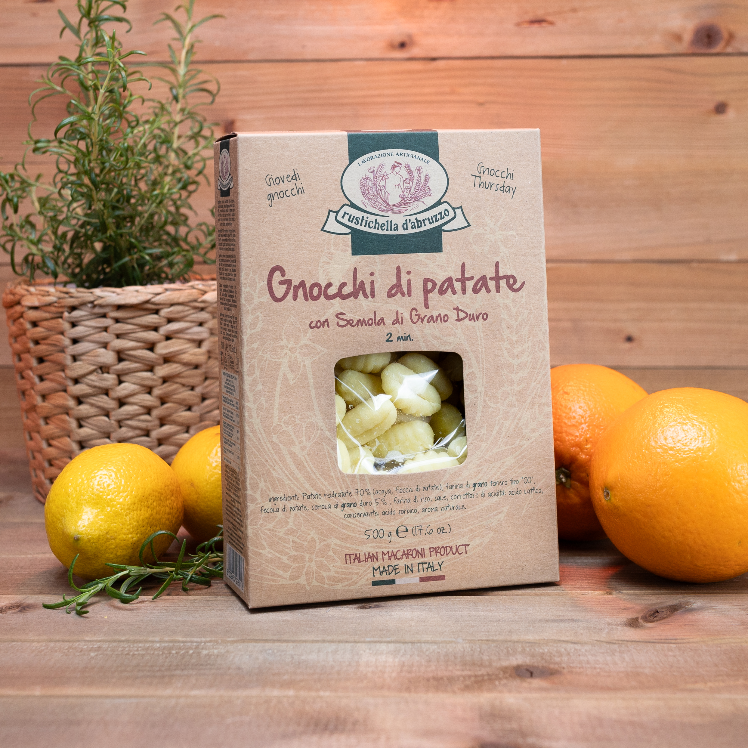 Gnocchi di patate 500g Rustichella