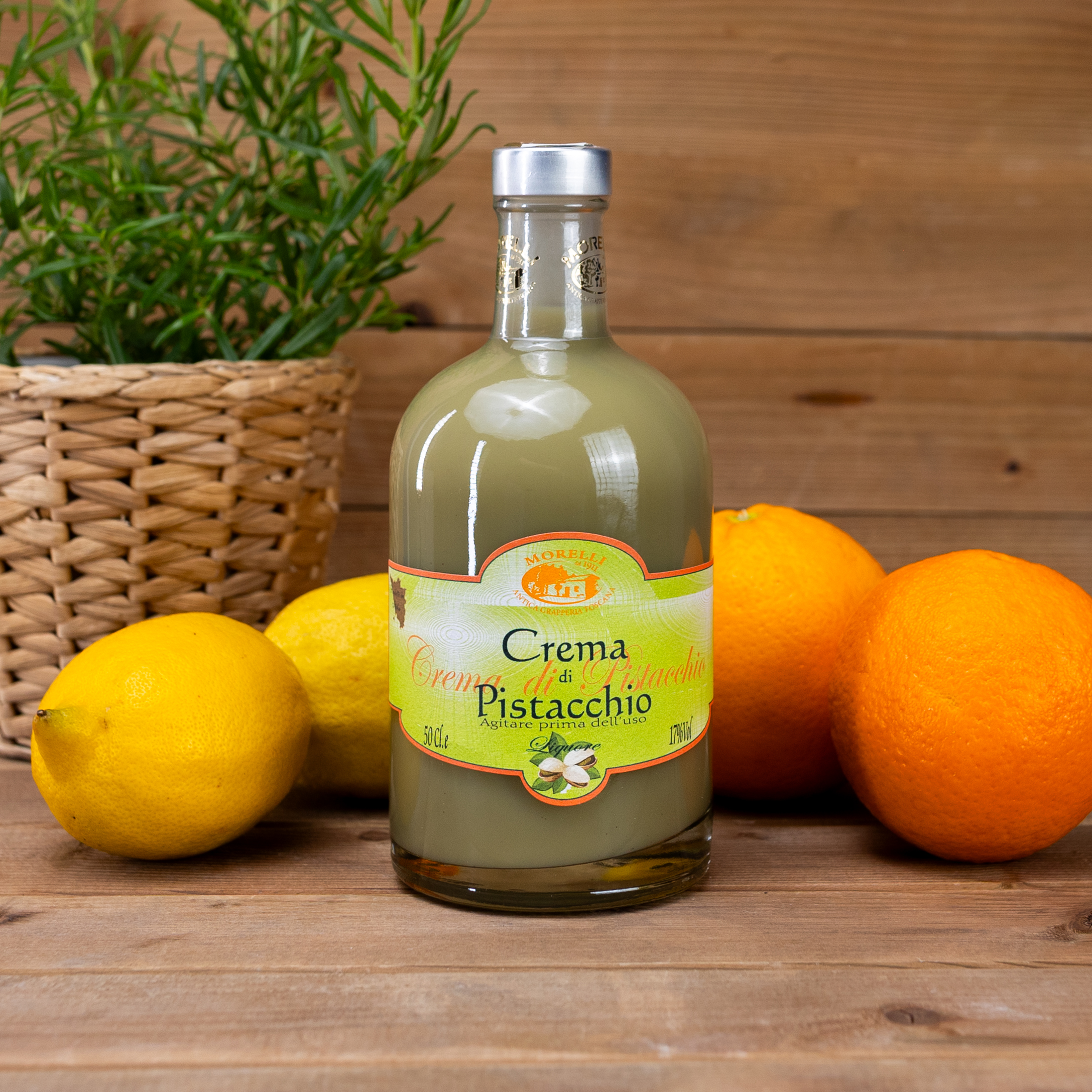 Likier pistacjowy 17% 500ml Morelli