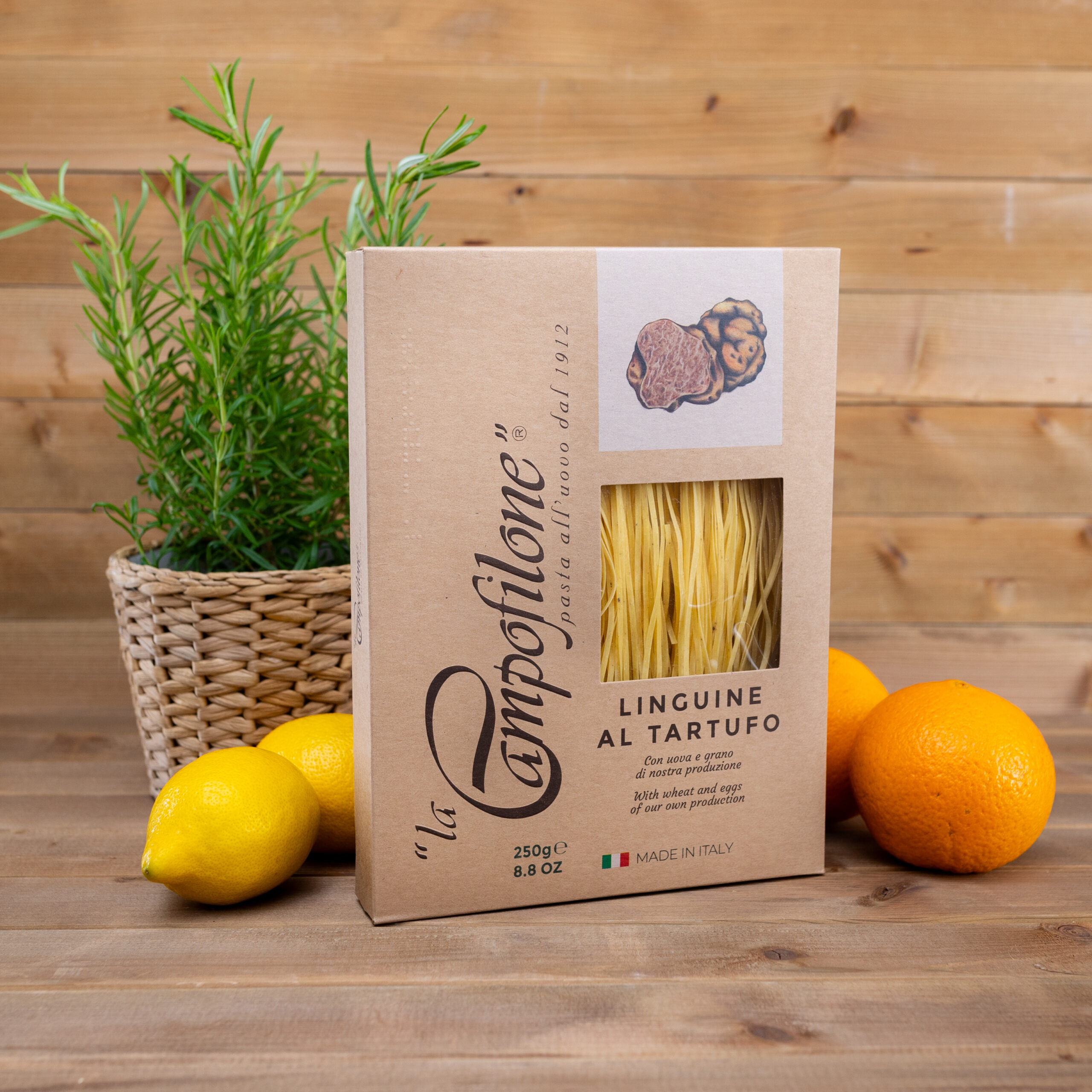 Makaron Linguine z białą truflą 250g Campofilone