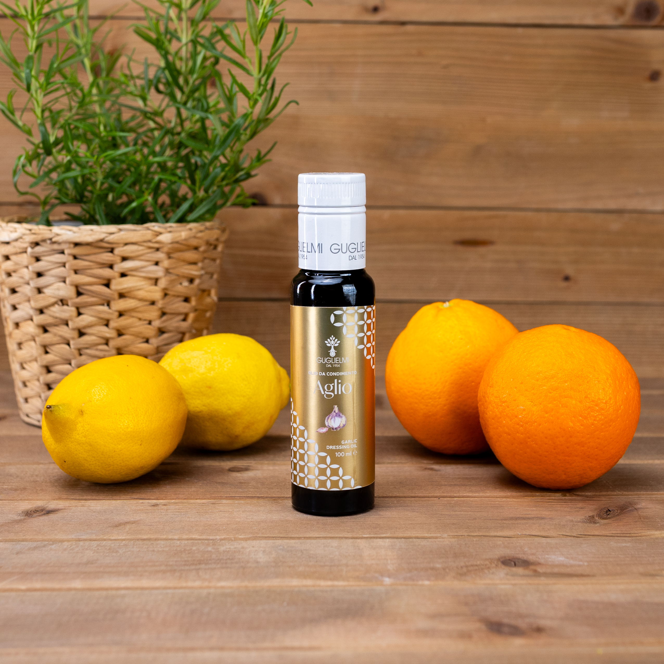 Oliwa z oliwek extra virgin Czosnek 100ml Guglielmi