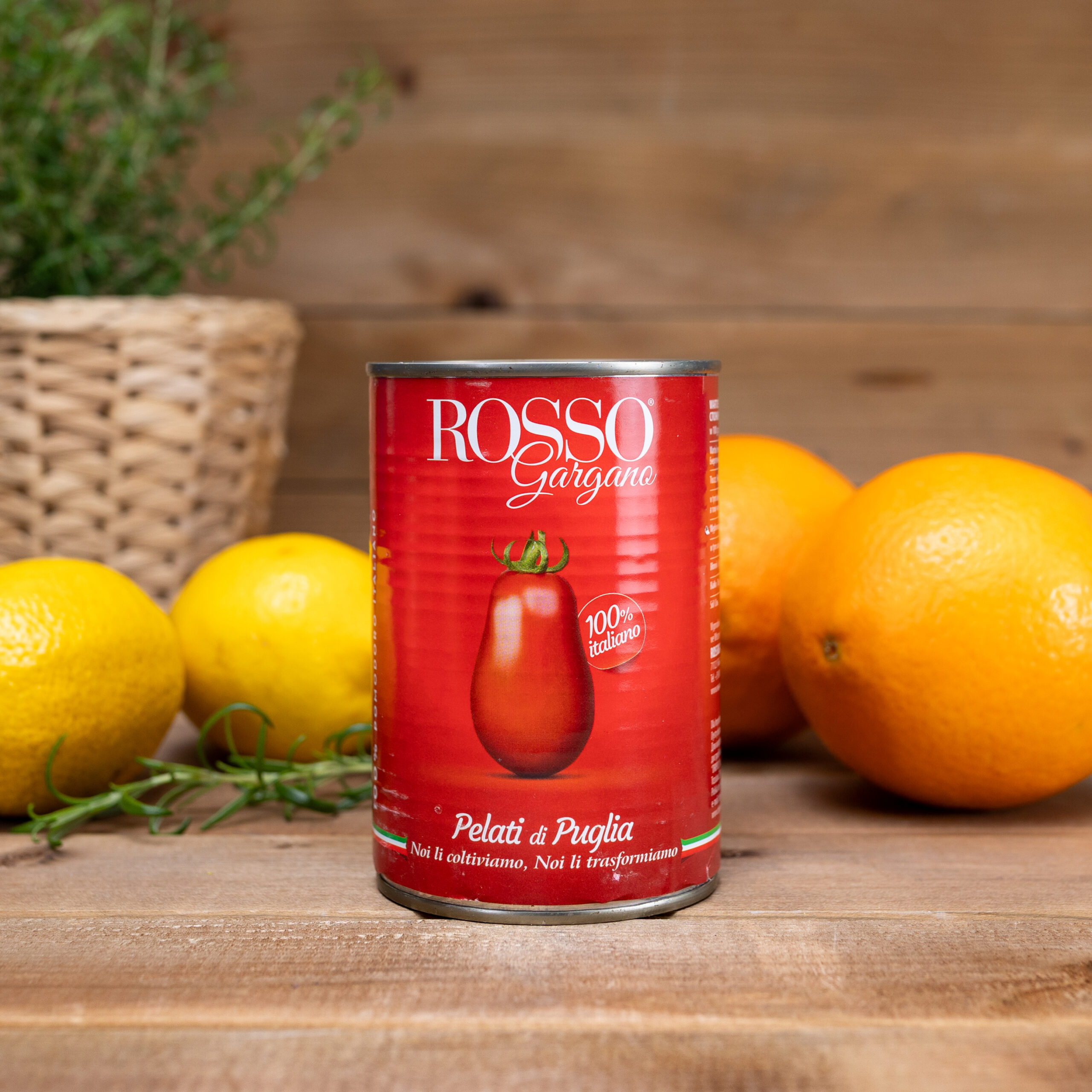 Pomidory bez skórki Rosso Gargano 400g