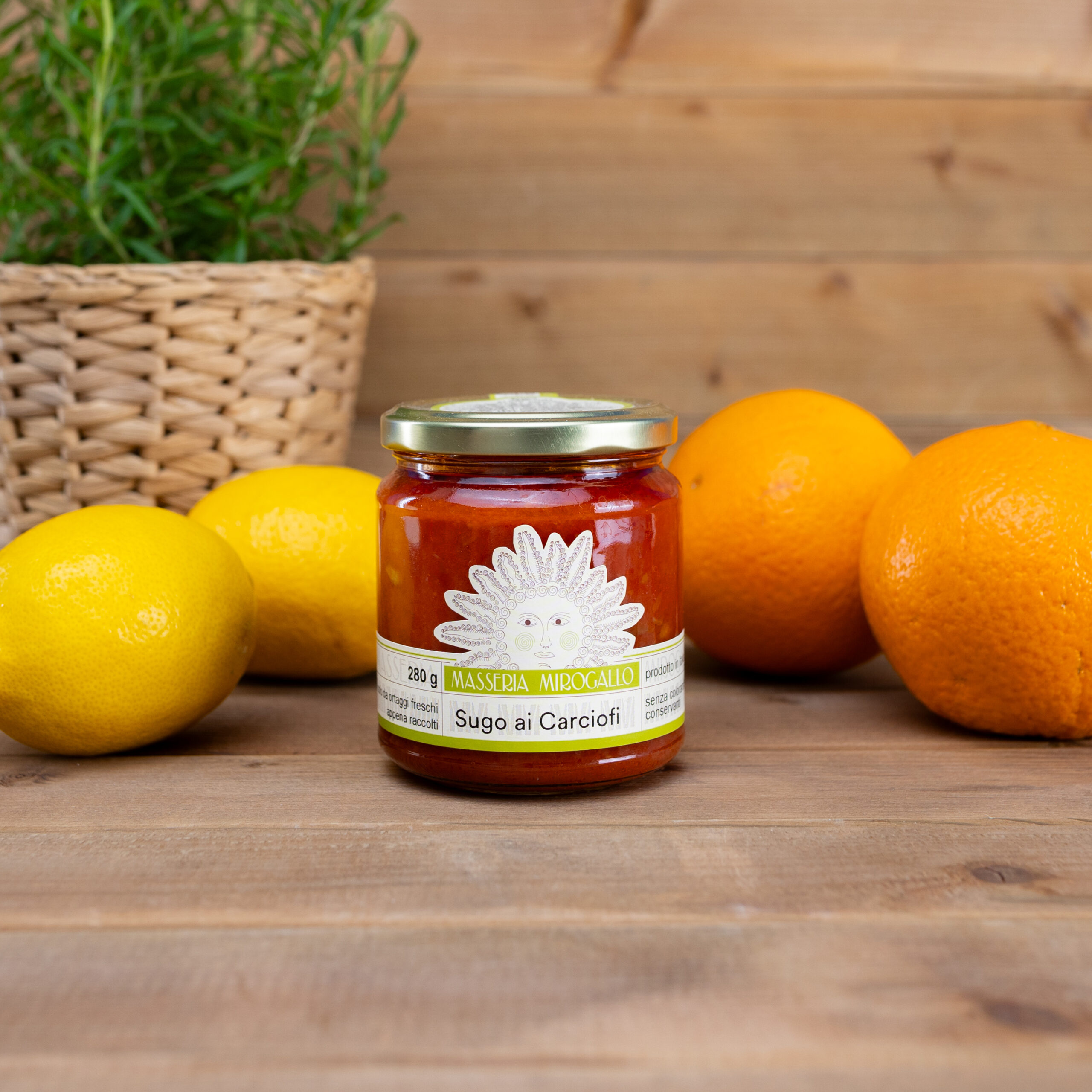 Sos pomidorowy z karczochami 280g Belfiore