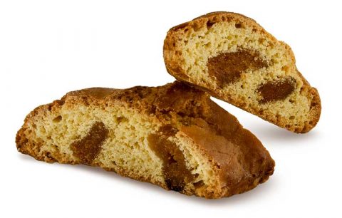Ciastka Cantucci z suszoną morelą 200g Sapori del Lago Nero - obrazek 3