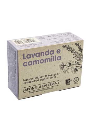 Mydło w kostce BIO Lawenda i Rumianek 100g Sapone di un Tempo