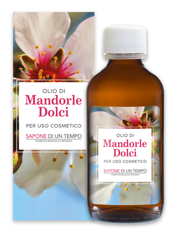 Olej naturalny 100% ze słodkich migdałów 100ml Sapone di un Tempo