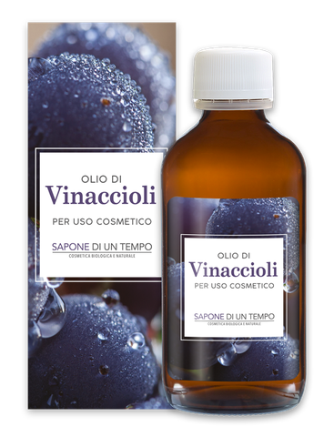 Olej naturalny 100% z pestek winogron 100ml Sapone di un Tempo