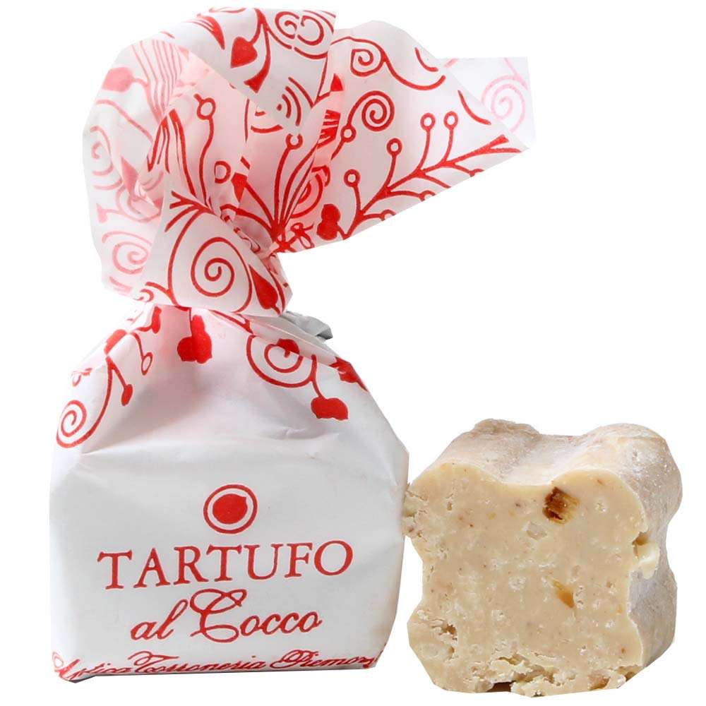 Trufle czekoladowe Kokos 100g Antica Torroneria Piemontese - obrazek 2
