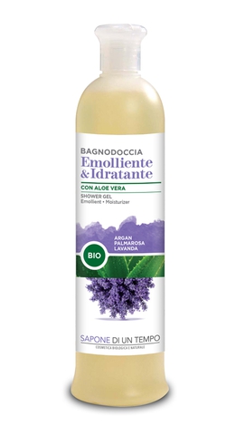 Żel do mycia ciała nawilżający Lawenda & Palmarosa 500ml Sapone di un Tempo
