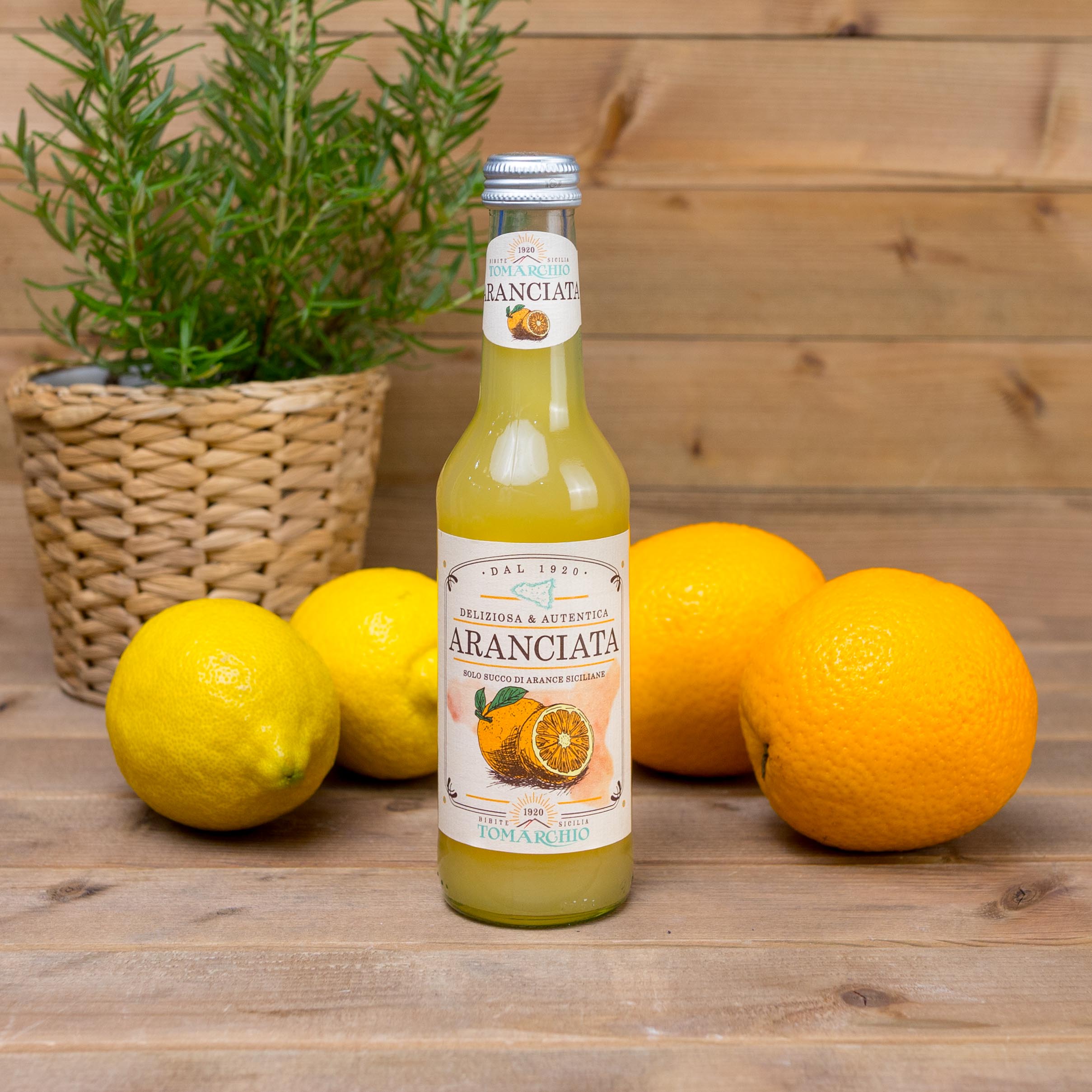 Lemoniada z pomarańczy Aranciata 275ml Tomarchio
