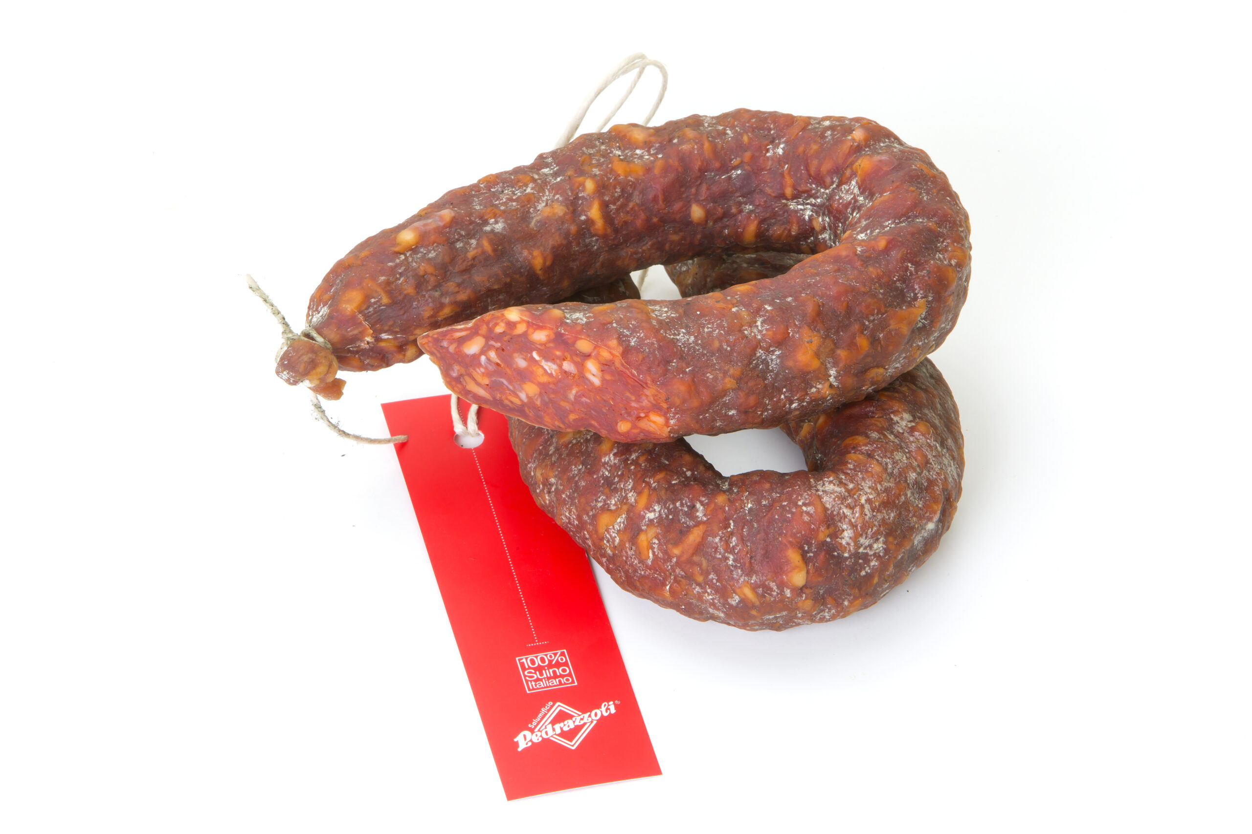 Salsiccia piccante podsuszana pikantna kiełbasa Salumificio Pedrazzoli