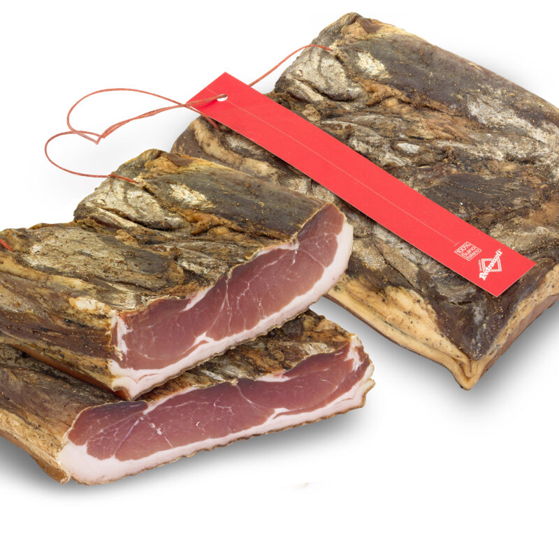 Speck dojrzewająca szynka wędzona Salumificio Pedrazzoli