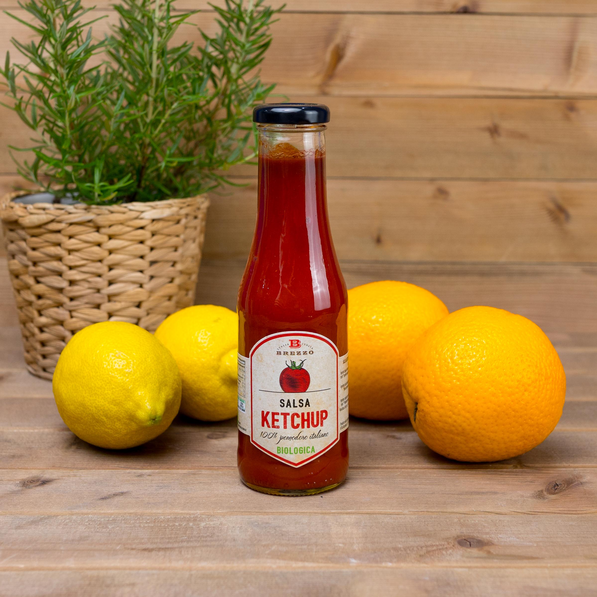 Salsa Ketchup Bio 350g Brezzo