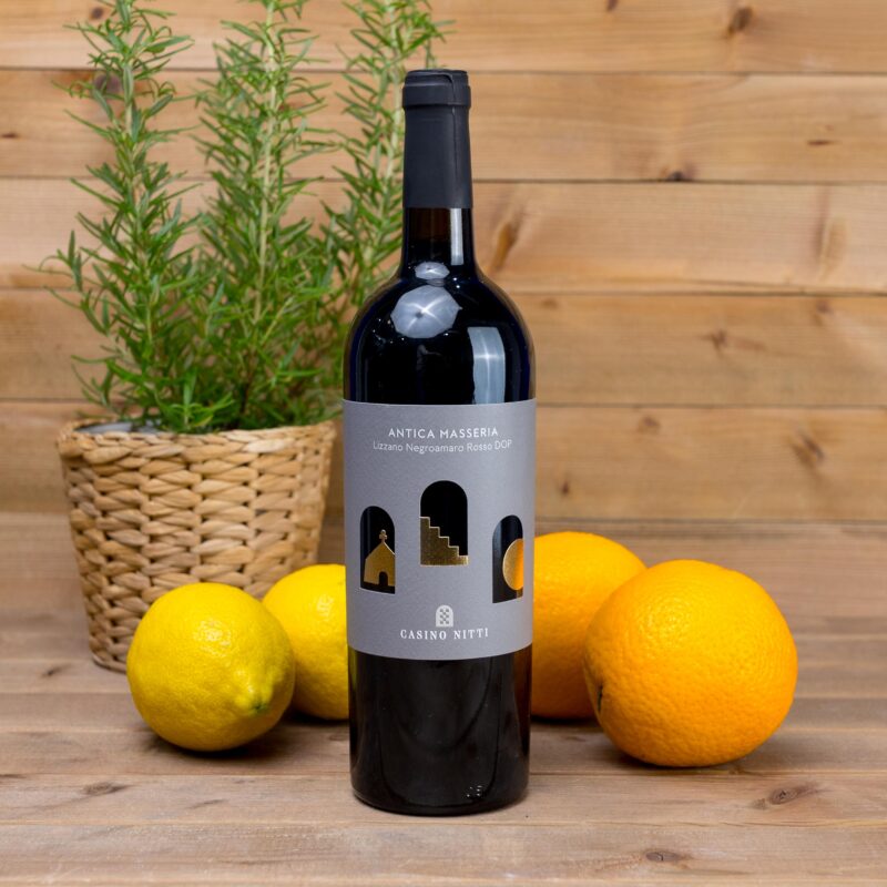 Negroamaro Lizzano DOP 750ml Antica Masseria Casino Nitti