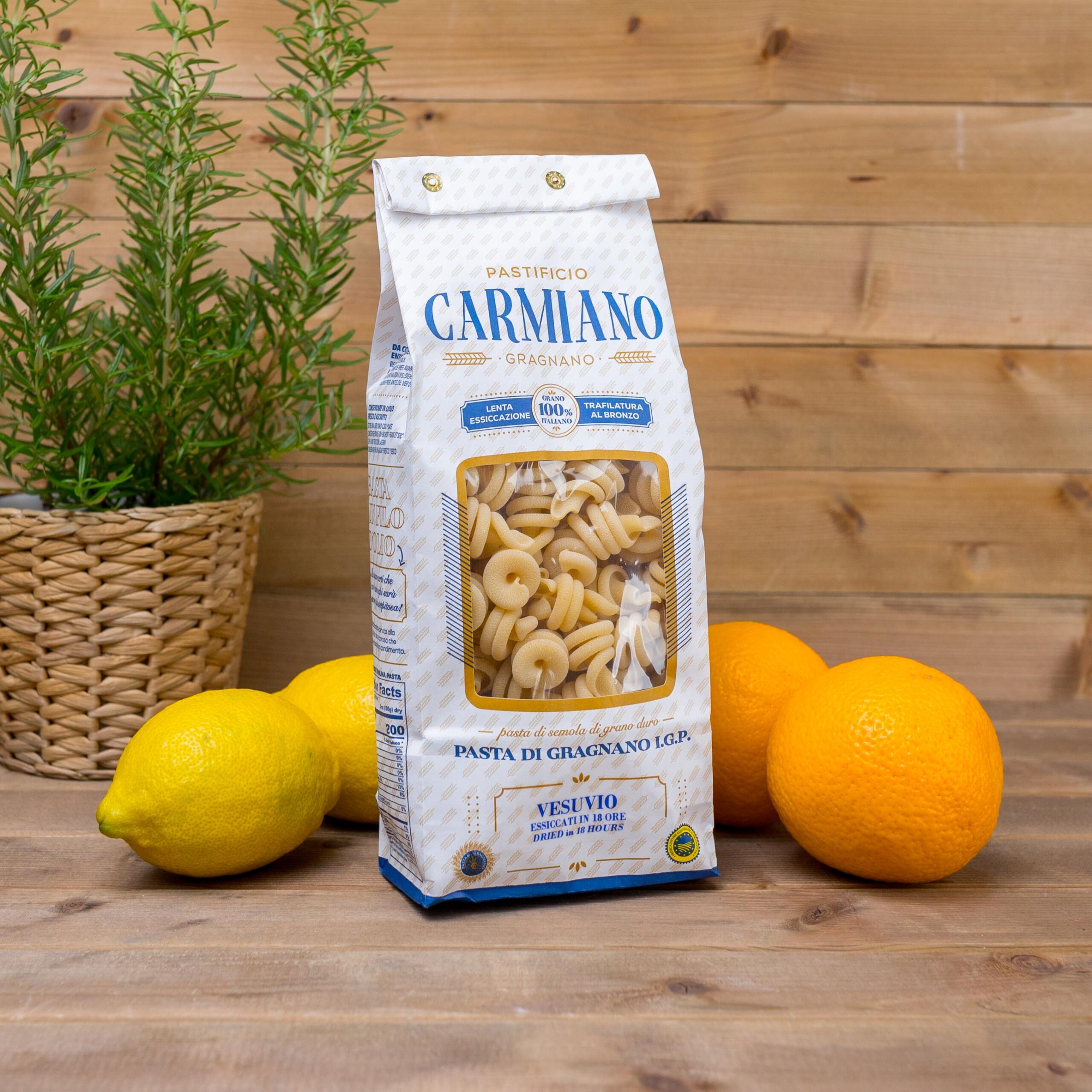 Makaron Vesuvio IGP 500g Carmiano