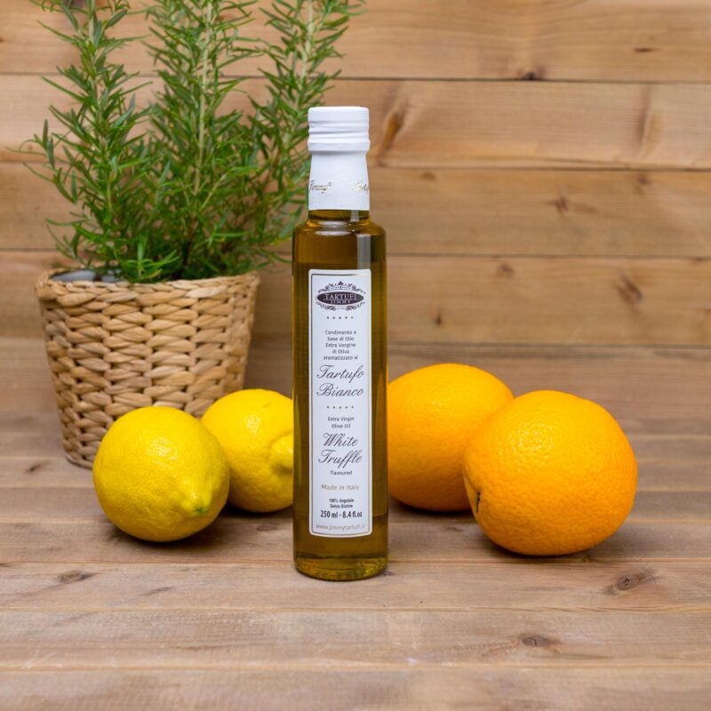Oliwa extra vergine aromatyzowana truflą białą 250ml Tartufi Jimmy
