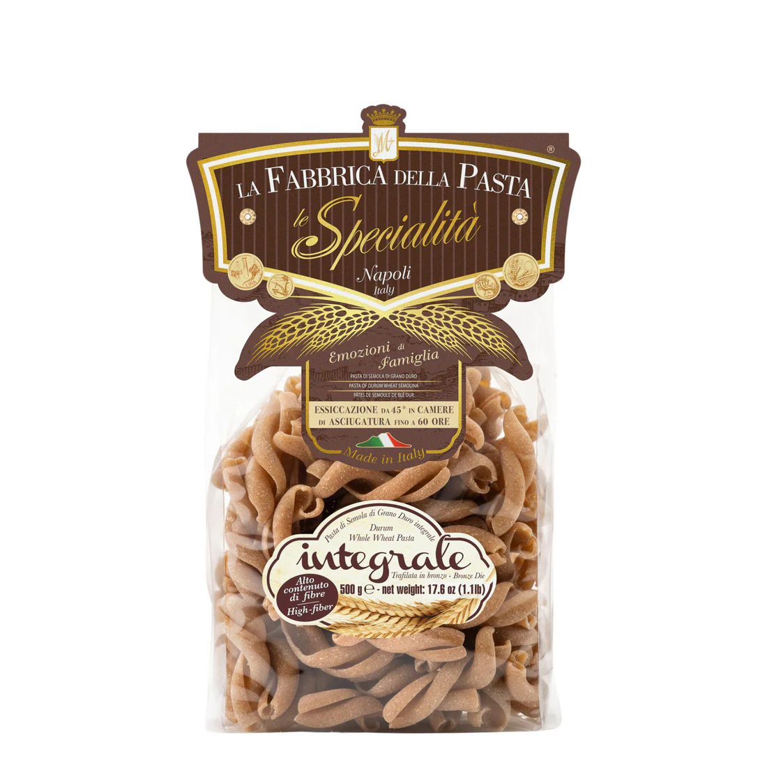 Makaron Fidanzati Capresi pełnoziarniste z Gragnano 500g Fabbrica della Pasta di Gragnano - obrazek 2